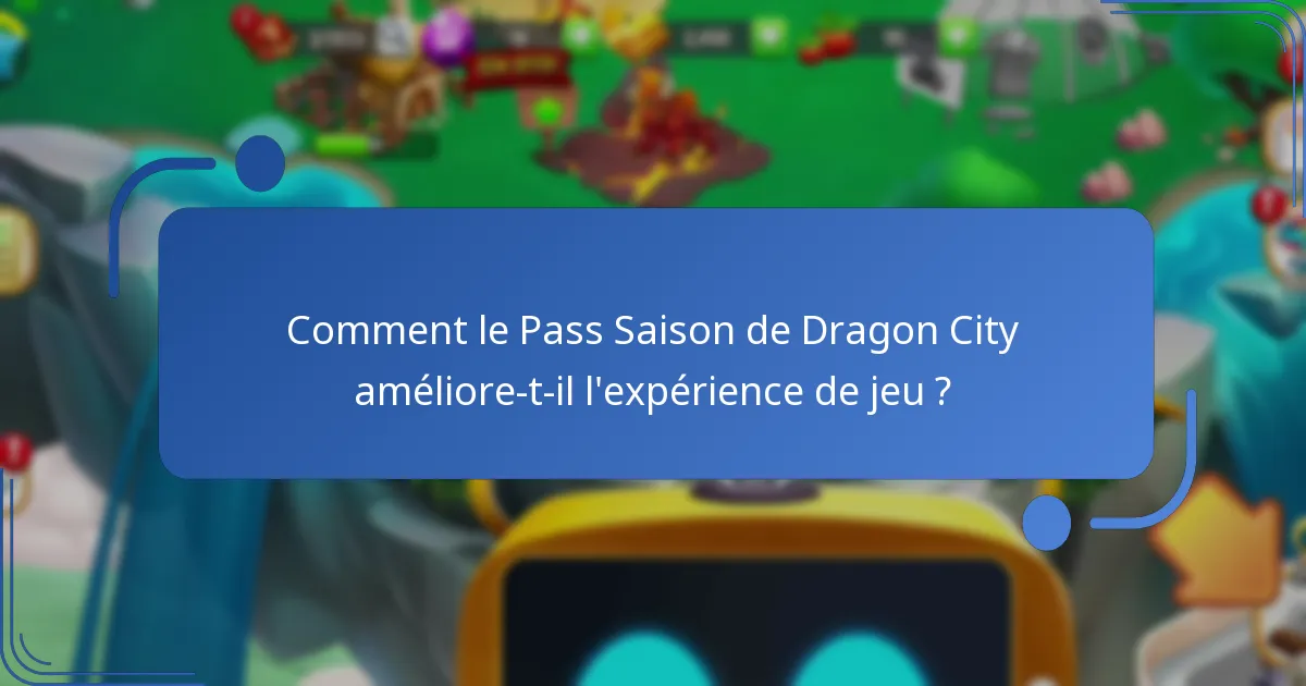Quelles récompenses premium sont offertes dans le Pass Saison de Dragon City ?