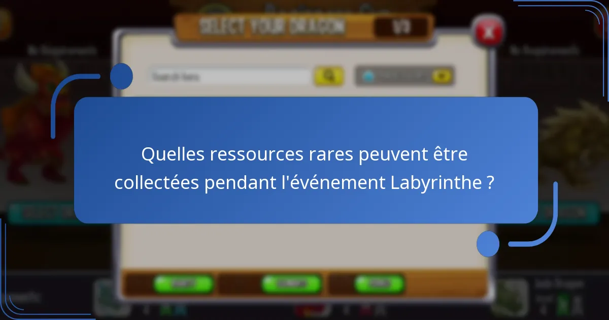 Comment fonctionne l’événement Labyrinthe de Dragon City ?