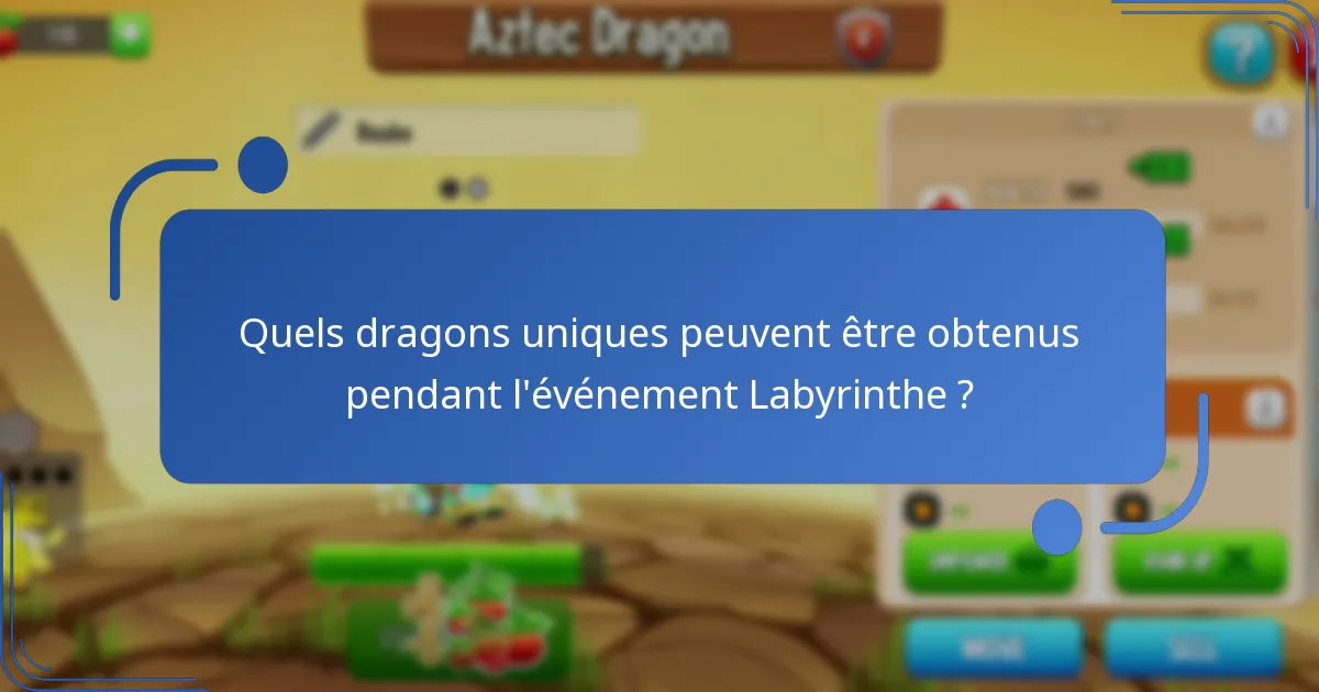 Quelles stratégies peuvent maximiser les récompenses dans l’événement Labyrinthe ?